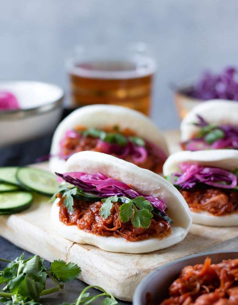 Jackfruit Bao Buns | by veggiedesserts.co.uk