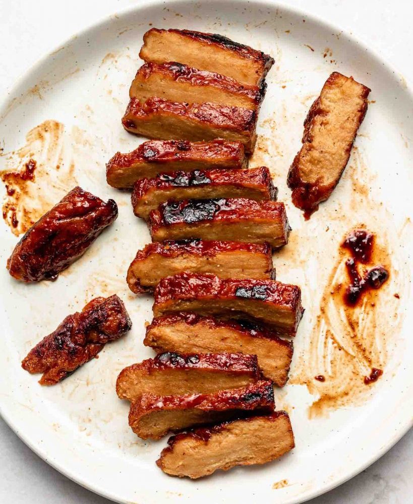 Vegan Char Siu (Chinese BBQ Pork) | okonomikitchen. com