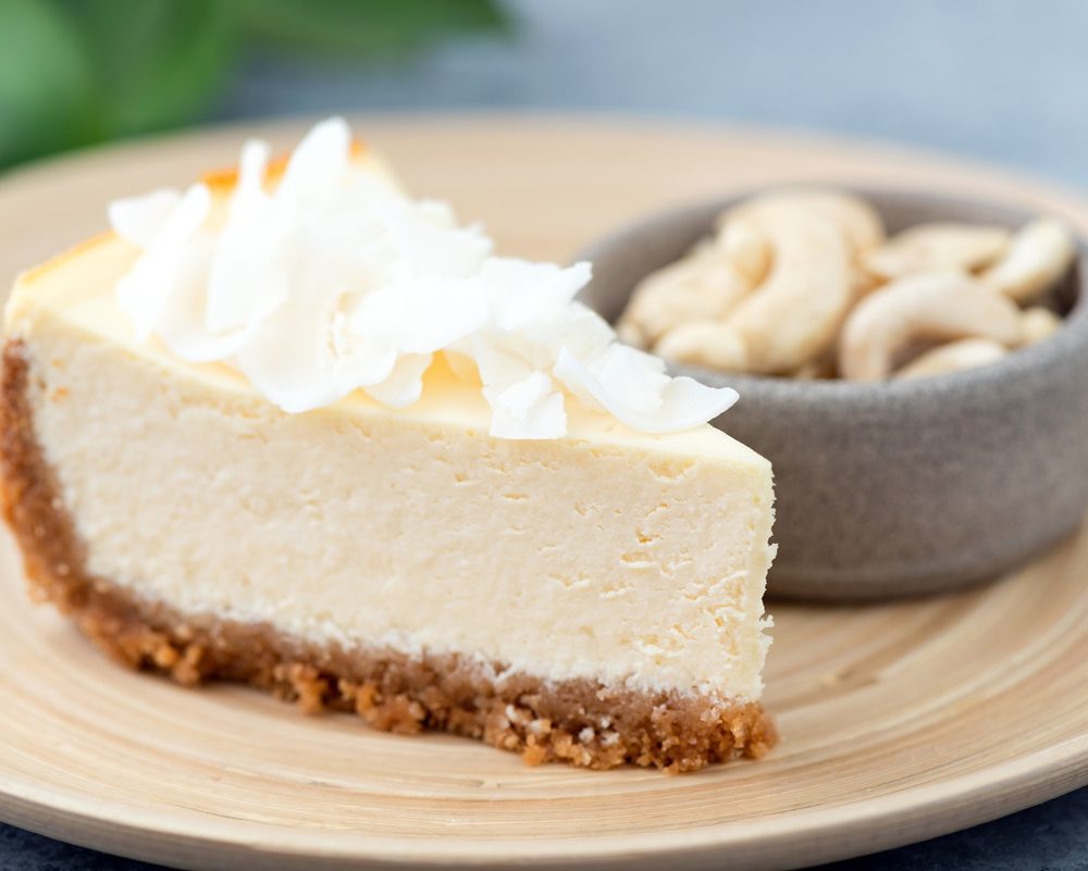 Vegan Cashew Cheesecake that we think is Better than Dairy | godairyfree. org