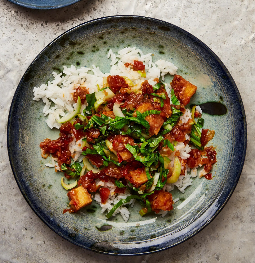 Meera Sodha’s recipe for tofu with sweet soy and greens | theguardian .com